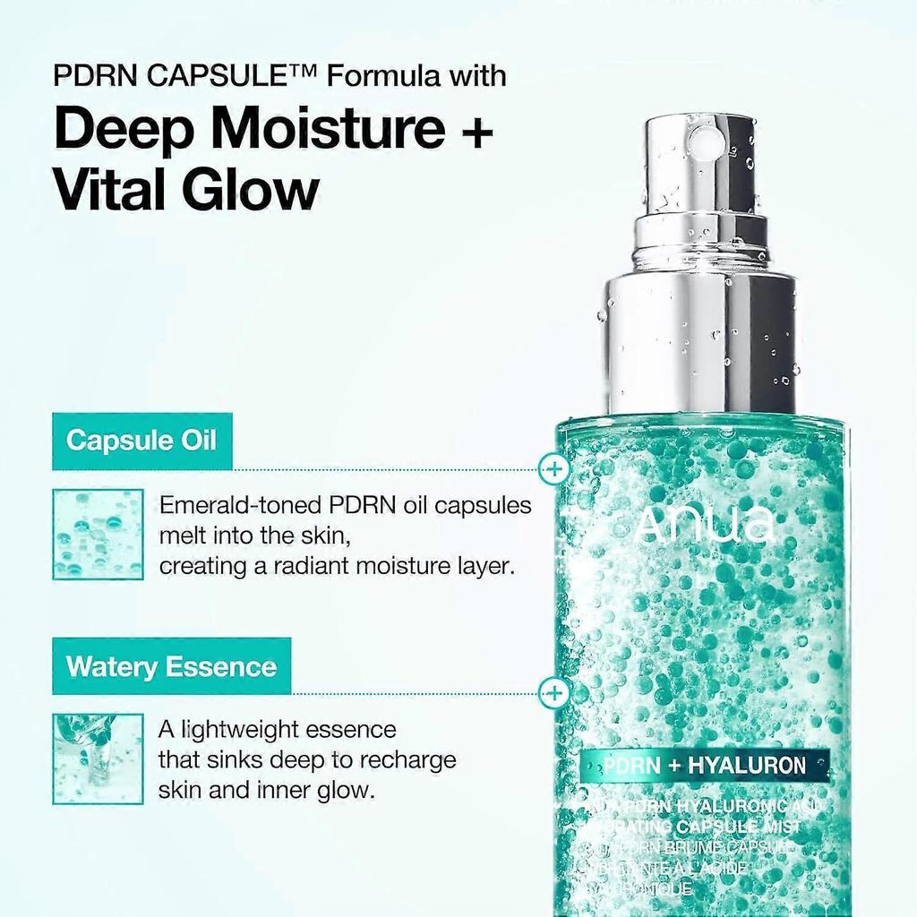 UA PDRN Collagen Skin Brightening Essence Spray, Moisturizing Spray -100ML