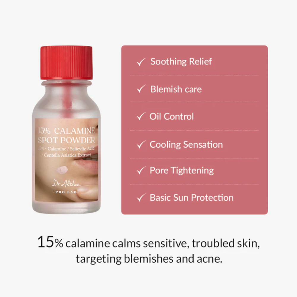 Dr. Althea 15% Calamine Puistjespoeder 15ml