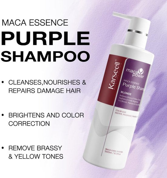 Karseell Purple Haarmasker + Purple Shampoo