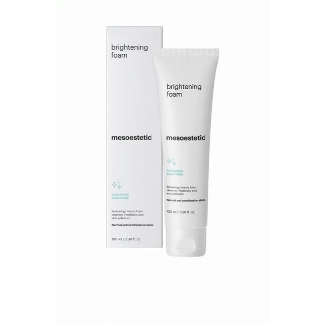 mesoestetic brightening foam