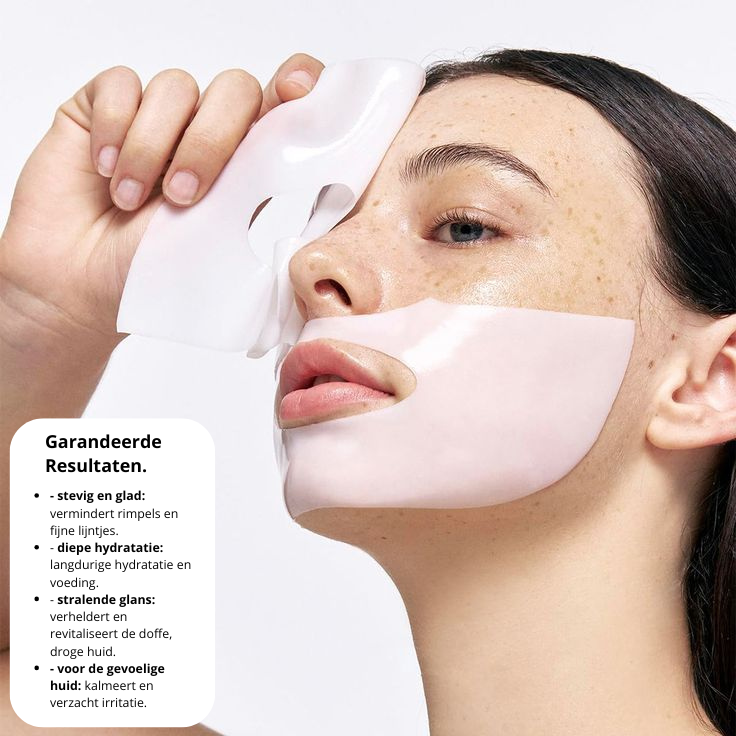 Elysian Korean Skin Bio-Collageen Masker - Set van 3 maskers