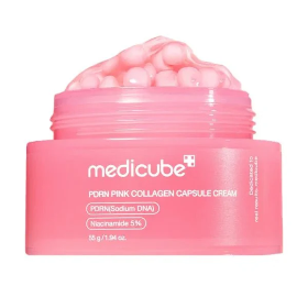 Medicube PDRN Pink Collagen Capsule Cream - Koreaanse skincare voor hydratatie - 55g