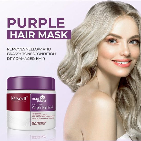 Karseell Purple Haarmasker + Purple Shampoo
