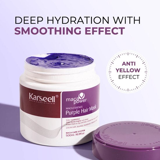 Karseell Purple Haarmasker + Purple Shampoo