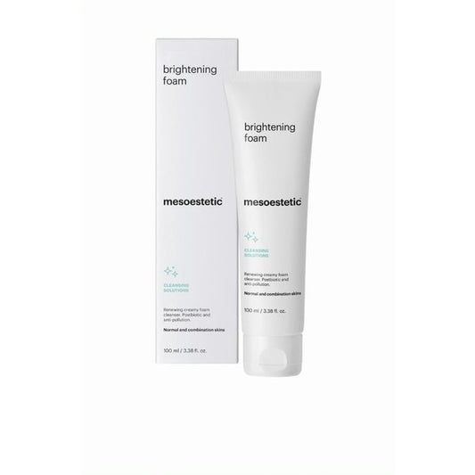 mesoestetic brightening foam