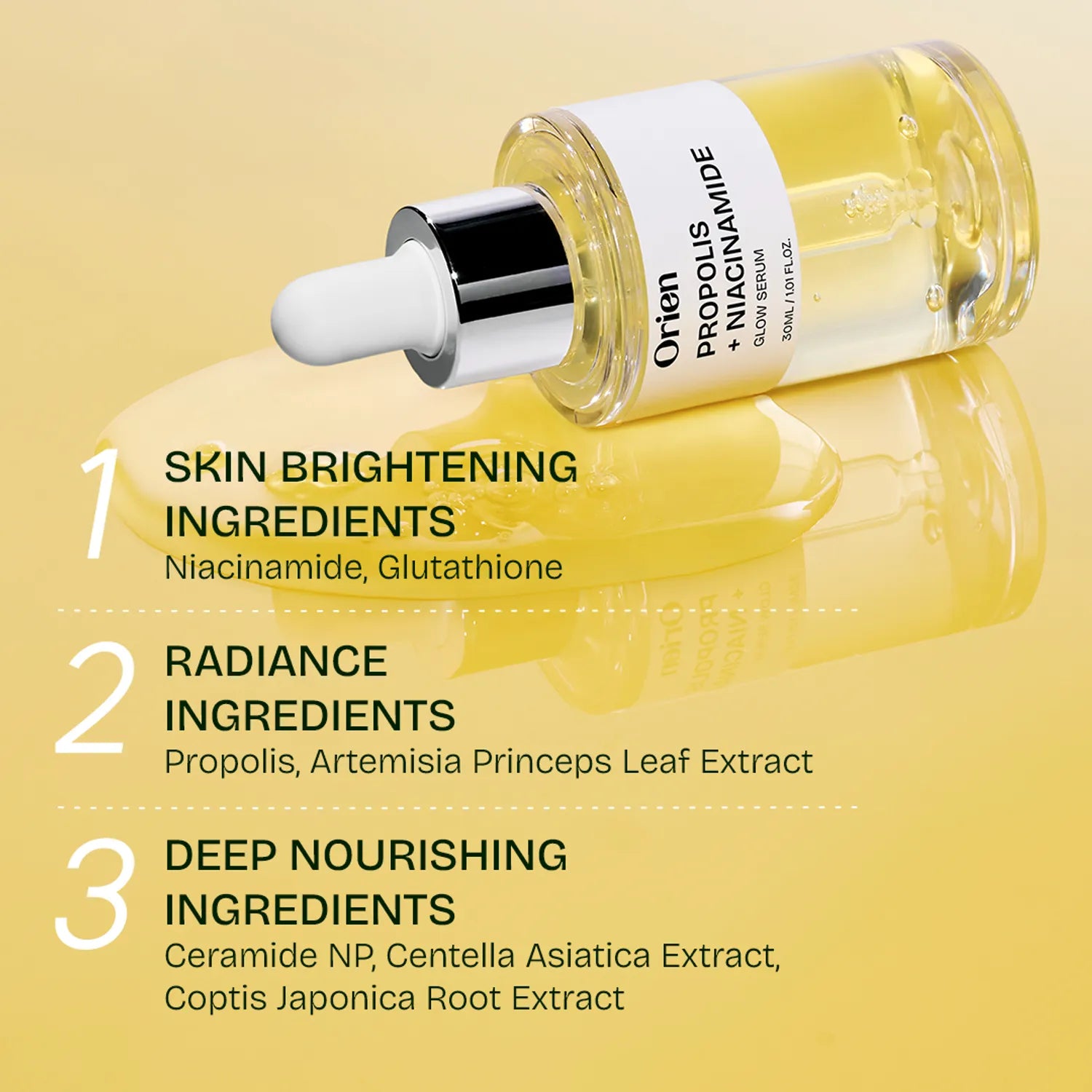 Orien Propolis +Niacinamide Glow Serum