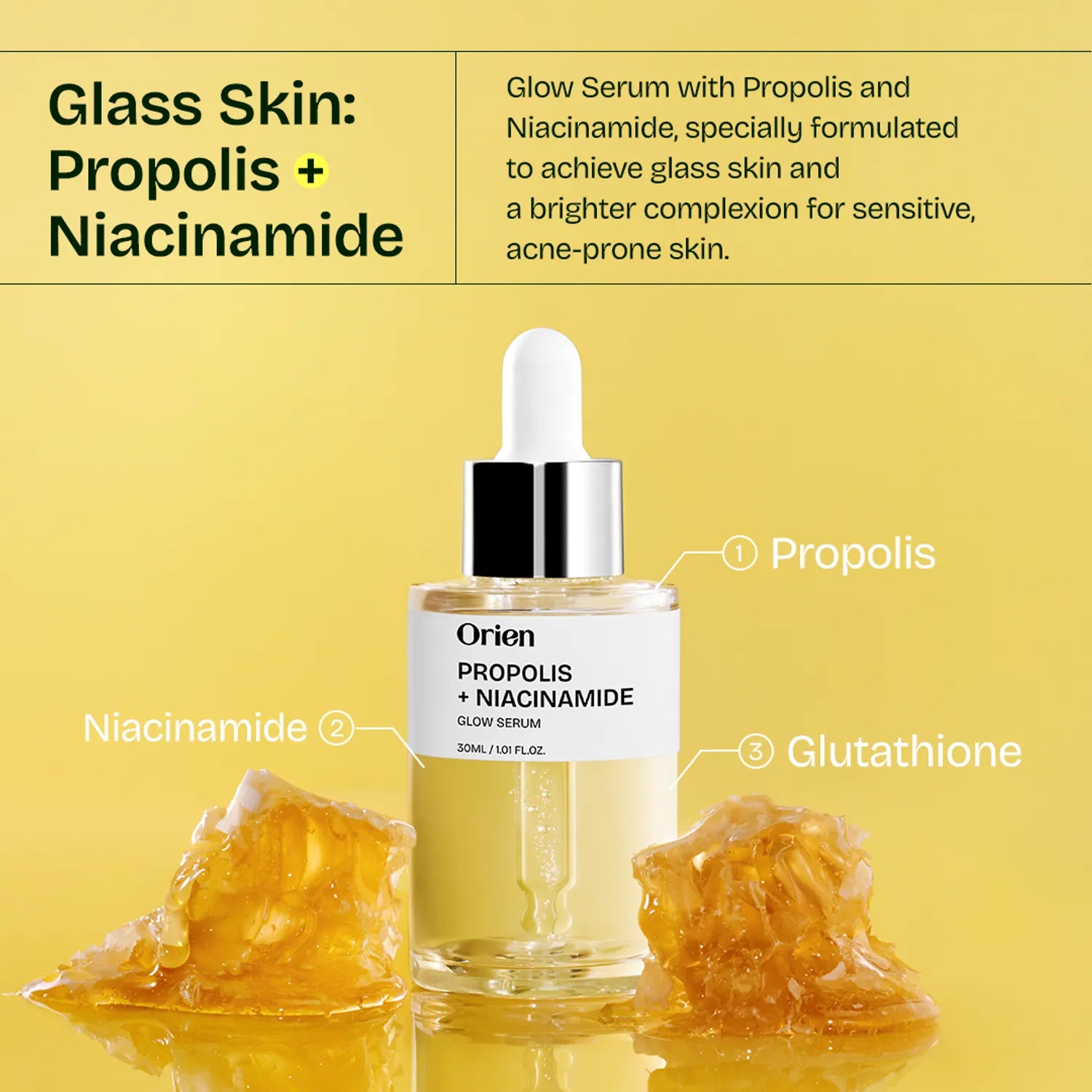 Orien Propolis +Niacinamide Glow Serum